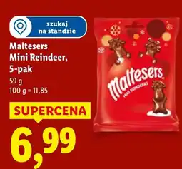 Lidl Czekolada Mini Reindeer 5-pak Maltesers oferta