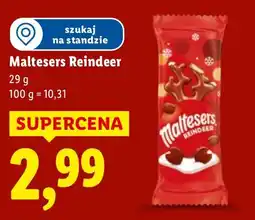 Lidl Czekolada Reindeer Maltesers oferta