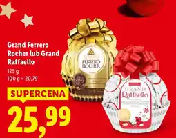Lidl Praliny Grand Raffaello Ferrero oferta