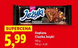 Lidl Ciastka Jeżyki Goplana oferta