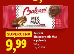 Lidl Biszkopty Mix Max w polewie Balconi oferta