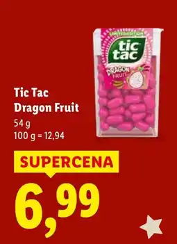Lidl Drażetki Dragon Fruit Tic Tac oferta