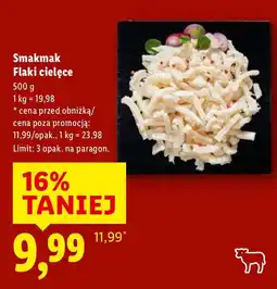 Lidl Flaki cielęce Smakmak oferta
