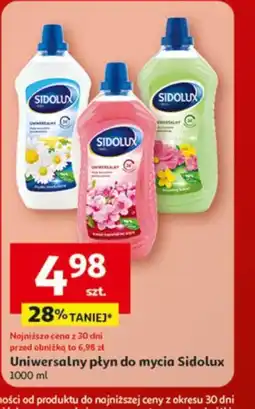 Auchan Uniwersalny płyn do mycia Sidolux oferta