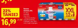 Lidl Jogurt pitny Actimel, XXL truskawka 12-pak Danone oferta