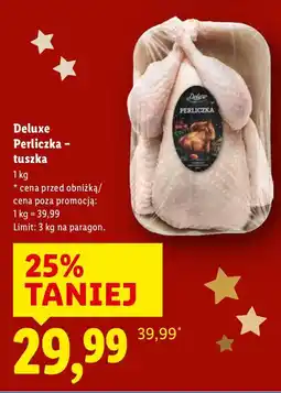 Lidl Perliczka tuszka Deluxe oferta