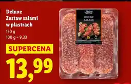 Lidl Zestaw salami w plastrach Deluxe oferta