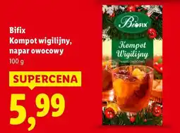 Lidl Kompot wigilijny, napar owocowy Bifix oferta