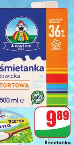 Dino Śmietanka tortowa Łowicka UHT 36% Łowicz oferta