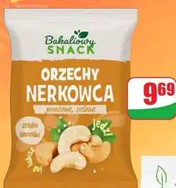 Dino Orzechy nerkowca prażone solone 200 g Bakaliowy Snack oferta