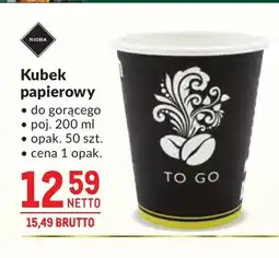 Makro Kubek papierowy Rioba oferta