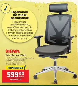 Makro Fotel biurowy Sigma oferta