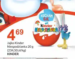 Livio Jajko niespodzianka Kinder oferta