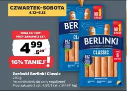 Netto Parówki Berlinki oferta
