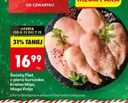 Biedronka Filet z piersi kurczaka Kraina Mięs oferta