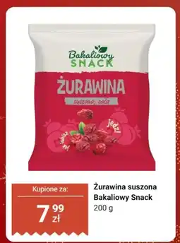 Dino Żurawina suszona Bakaliowy Snack oferta