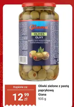 Dino Oliwki zielone z pastą paprykową Giana oferta