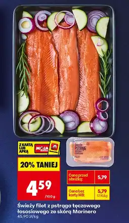 Biedronka Filet z pstrąga Marinero oferta