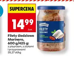 Biedronka Filety śledziowe Marinero oferta