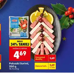 Biedronka Paluszki surimi K-Classic oferta