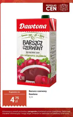Dino Barszcz czerwony 1,1 l Dawtona oferta