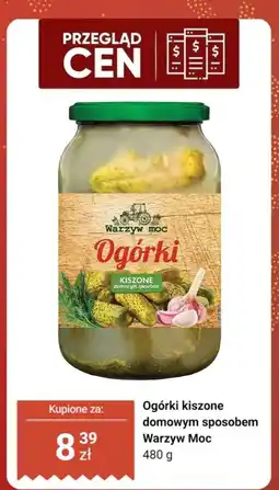 Dino Ogórki kiszone domowym sposobem Warzyw Moc oferta