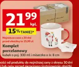 Auchan Komplet porcelanowy oferta