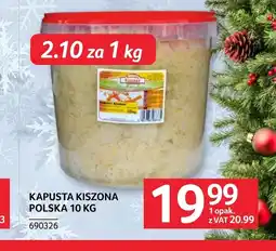 Selgros Kapusta kiszona oferta