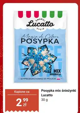 Dino Posypka mix śnieżynki Lucatto oferta