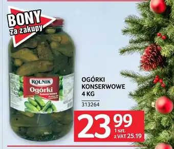 Ogórki konserwowe Rolnik