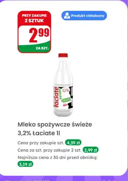 Dino Mleko spożywcze świeże 3,2% Łaciate oferta