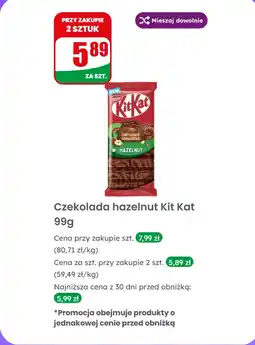 Dino Czekolada Hazelnut Kit Kat oferta