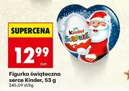 Biedronka Figurka świąteczna serce Kinder oferta