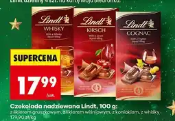 Biedronka Czekolada nadziewana, 100 g z likierem gruszkowym Lindt oferta