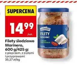 Biedronka Filety śledziowe z pieprzem Marinero oferta