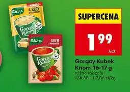 Biedronka Gorący Kubek różne rodzaje Knorr oferta