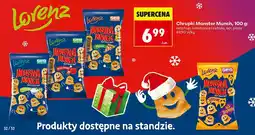 Biedronka Chrupki Monster Munch serowe Lorenz oferta