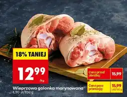 Biedronka Wieprzowa golonka marynowana Biedronka oferta