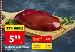 Biedronka Wątroba wieprzowa Biedronka oferta