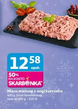 Auchan Mięso mielone z nogi kurczaka oferta