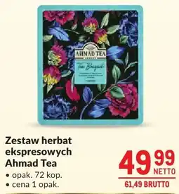 Makro Zestaw herbat ekspresowych Ahmad Tea oferta