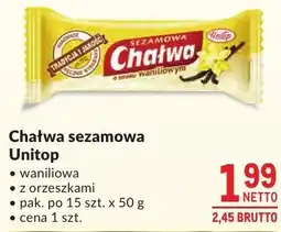 Makro Chałwa sezamowa Unitop oferta