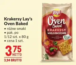 Makro Krakersy Lay's Oven Baked oferta
