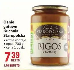 Makro Danie gotowe Kuchnia Staropolska Bigos z kiełbasą oferta