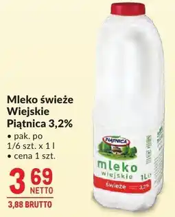 Makro Mleko świeże Wiejskie Piątnica 3,2% oferta