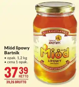 Makro Miód lipowy Bartnik oferta