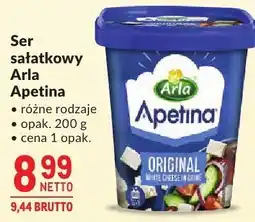 Makro Ser sałatkowy Arla Apetina różne rodzaje oferta
