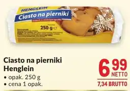 Makro Ciasto na pierniki Henglein oferta
