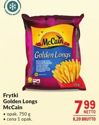 Makro Frytki Golden Longs McCain oferta