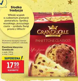 Makro Panettone klasyczna Granducale oferta